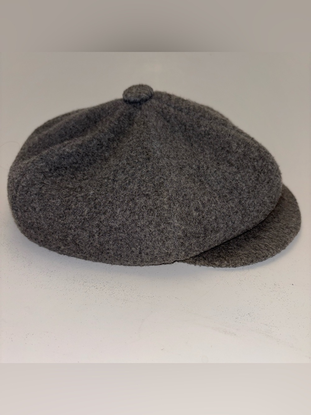 Stetson Newsboy Cap Gray Vintage Made in Canada XL 🧢 Classic Style